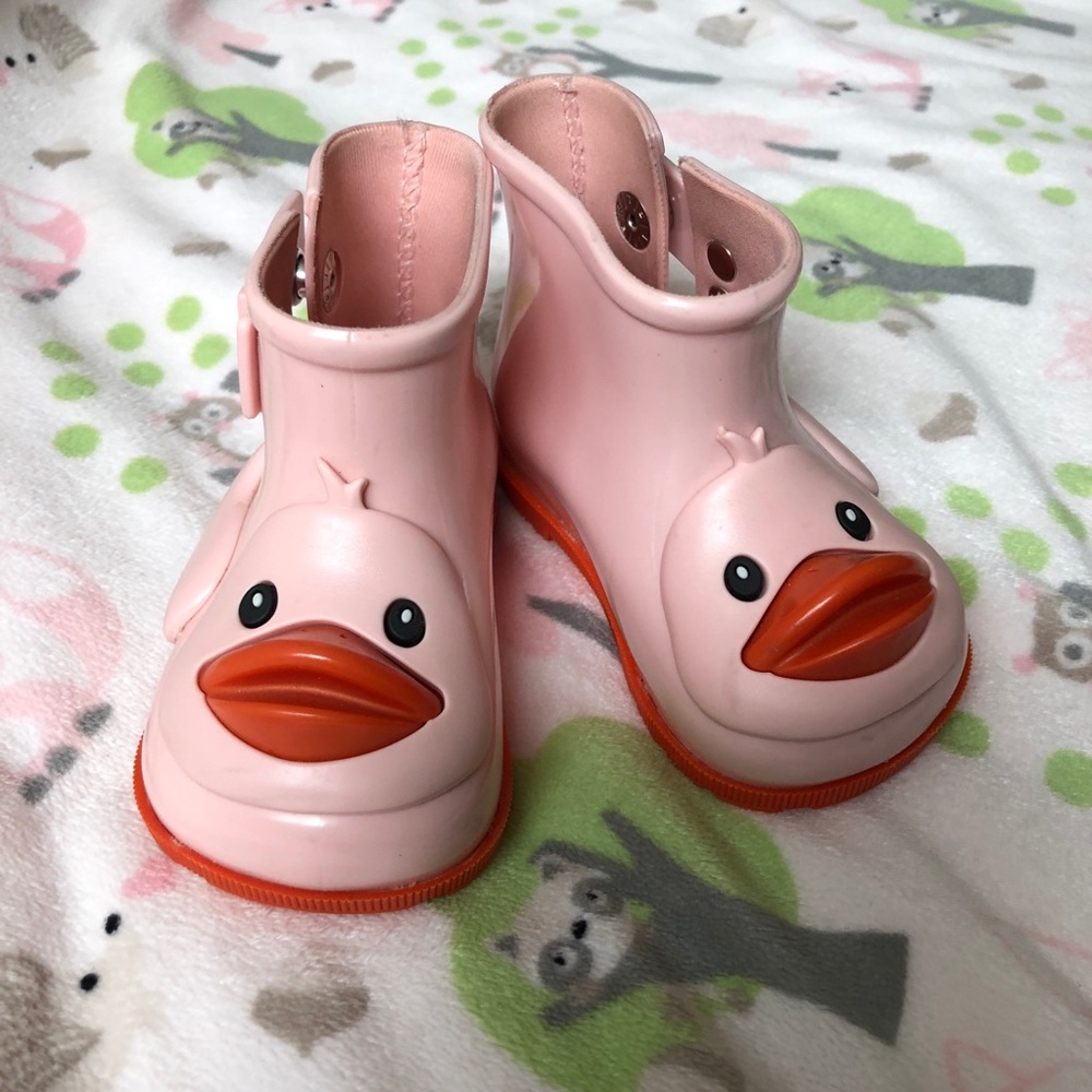 NWOT Mini Melissa Rainboots
